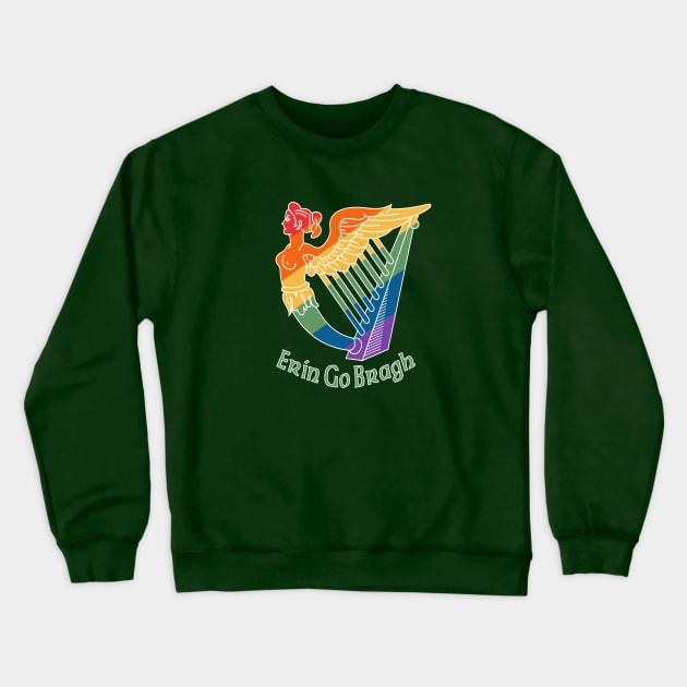 Vintage Erin Go Bragh Crewneck Sweatshirt by fearcity